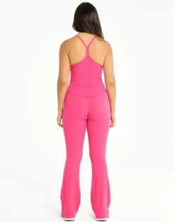 Best ECHT Air Support Tank with Built in Bra Shelf Pink