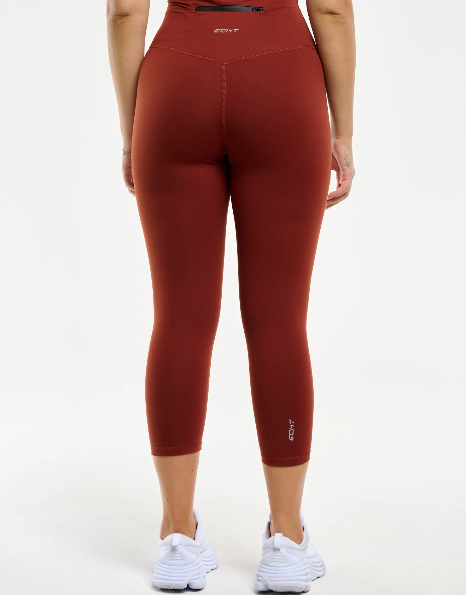 New ECHT All Day Crop Leggings Brown