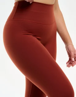 New ECHT All Day Crop Leggings Brown