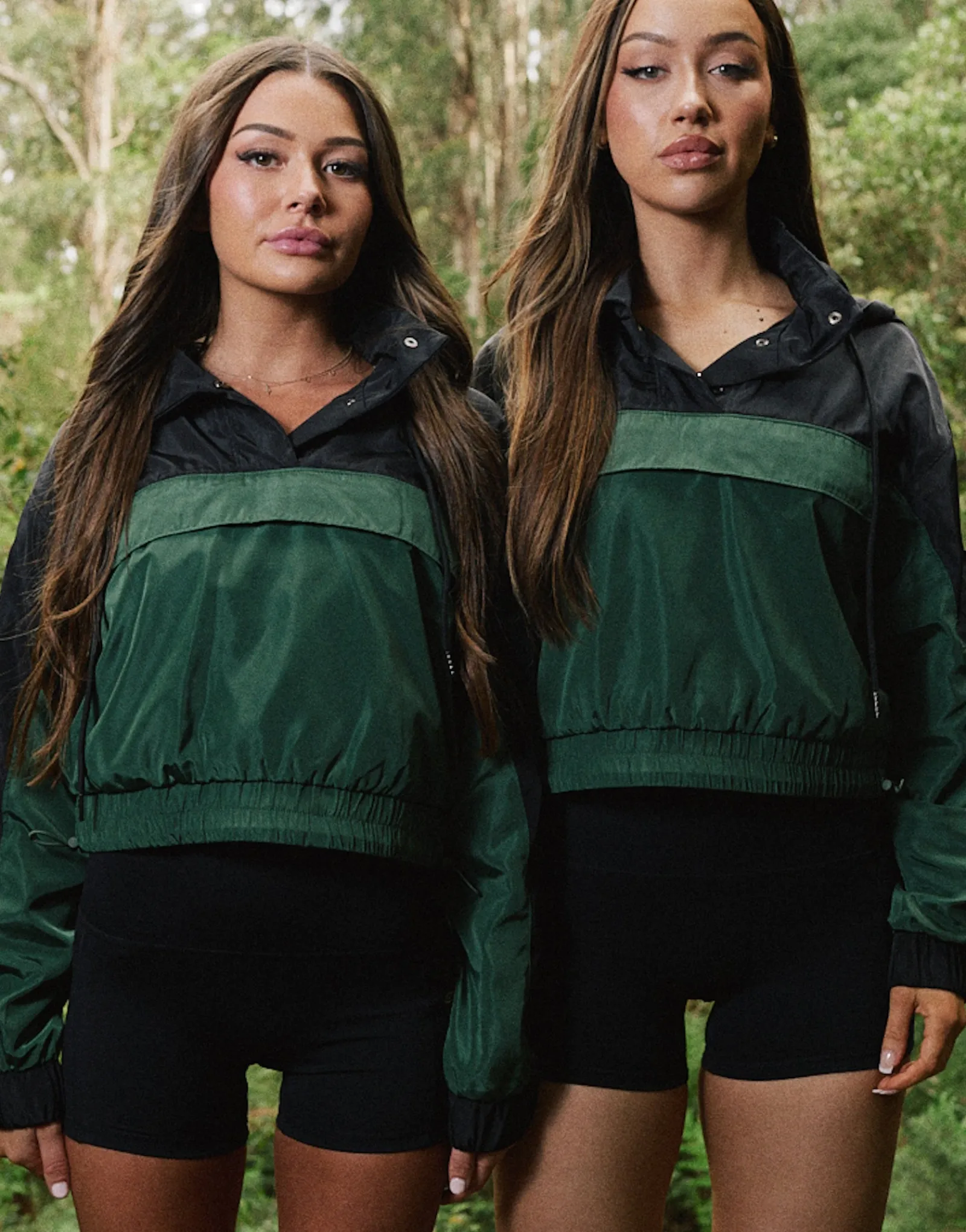Best ECHT Anorak Jacket Hoodie Green
