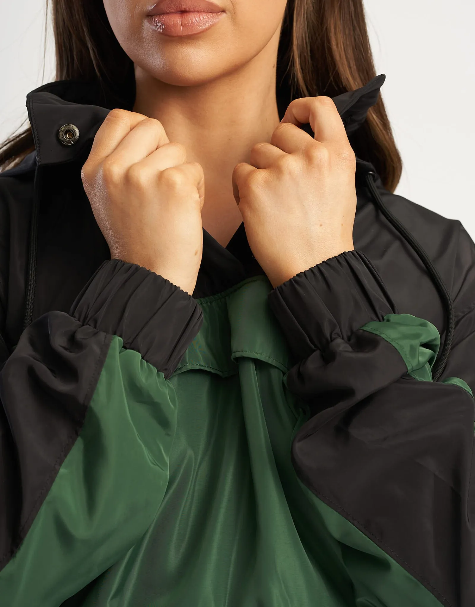 Best ECHT Anorak Jacket Hoodie Green