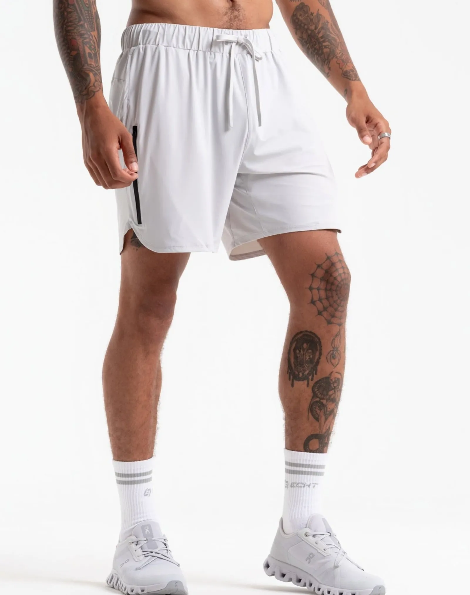 Fashion ECHT Apex Trainer Shorts Grey