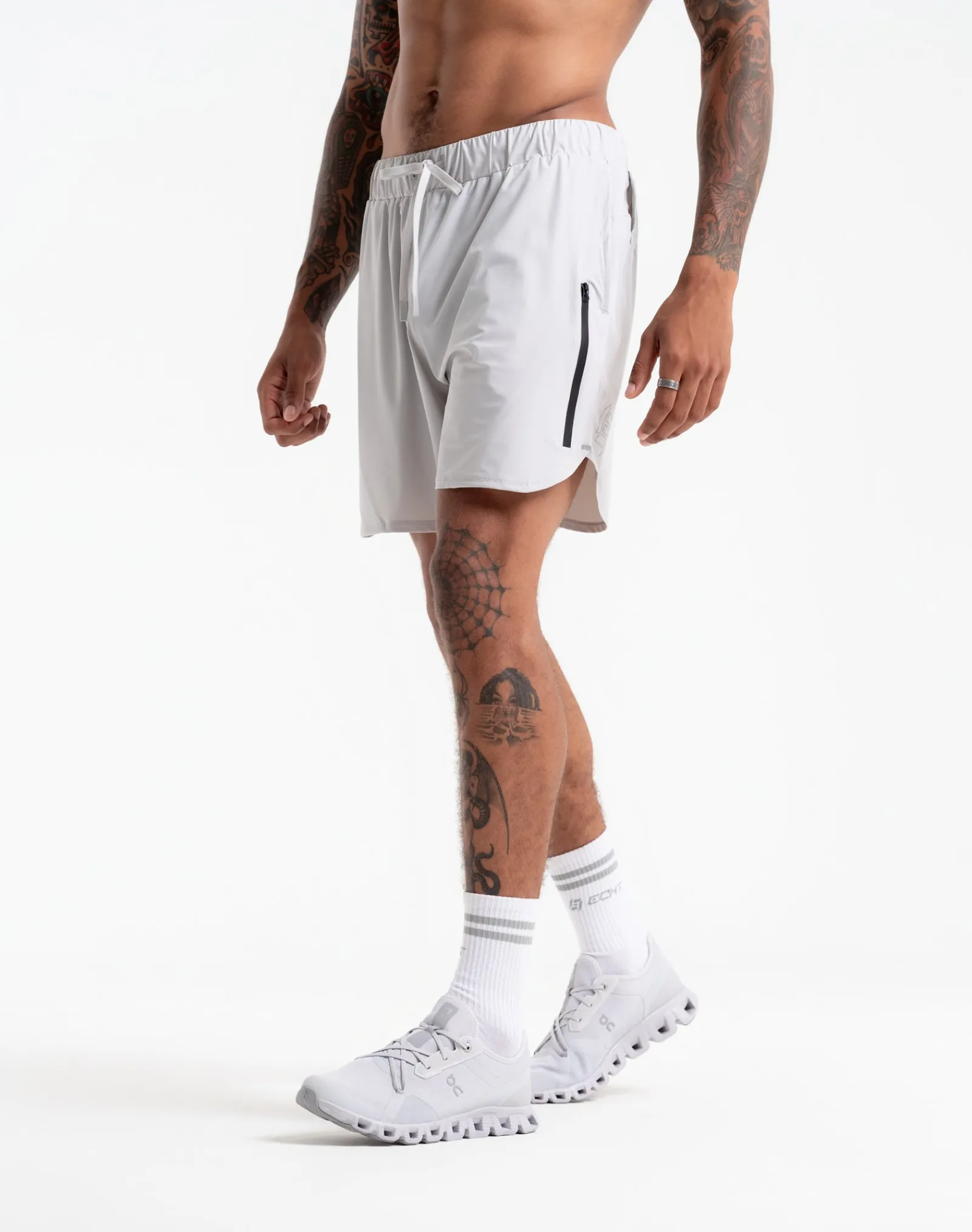 Fashion ECHT Apex Trainer Shorts Grey