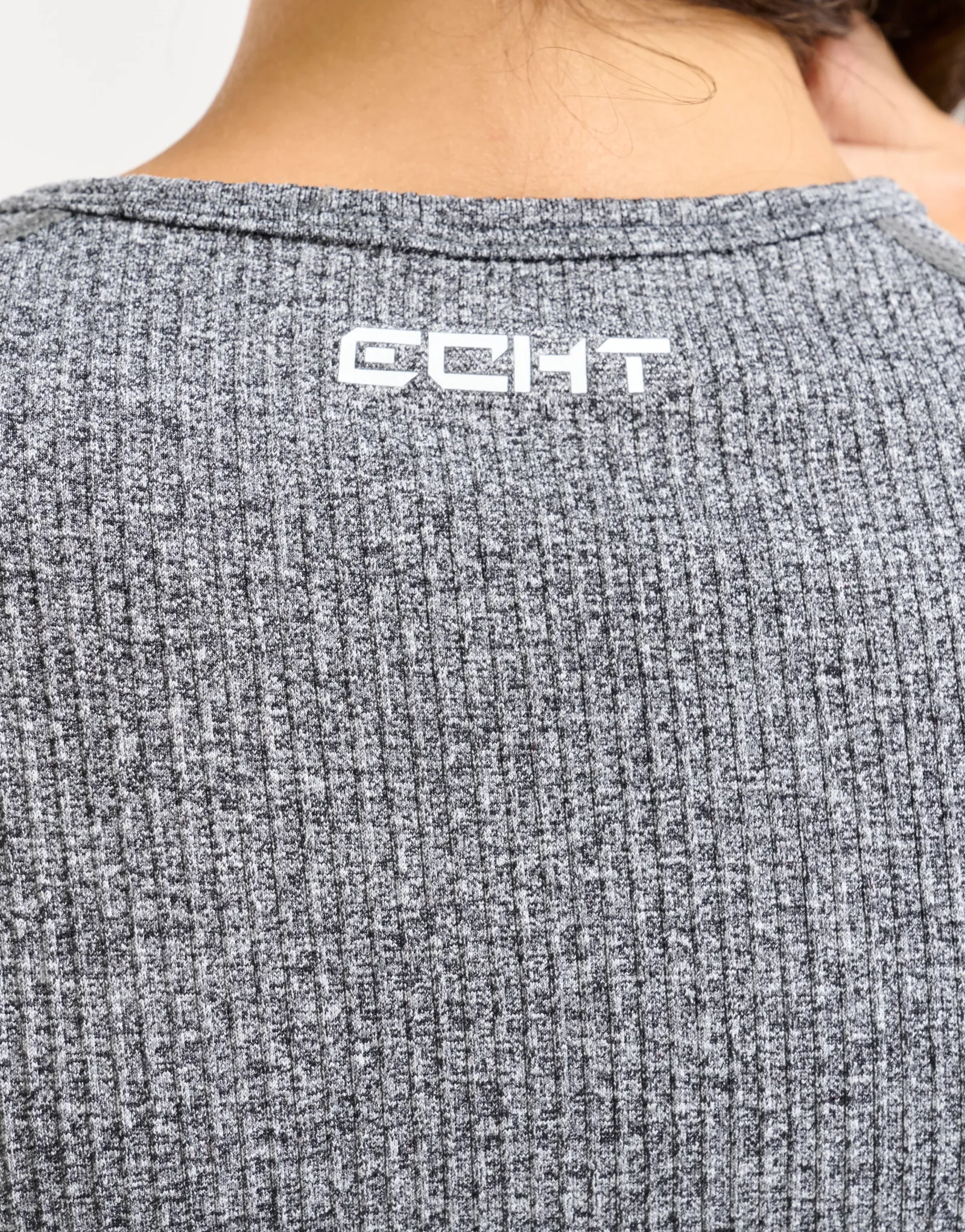 Online ECHT Arise Comfort Cropped Long Sleeve Charcoal