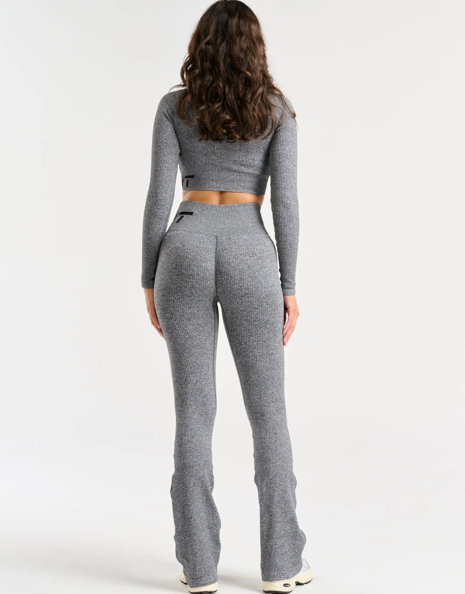 Hot ECHT Arise Comfort Flare Leggings Charcoal