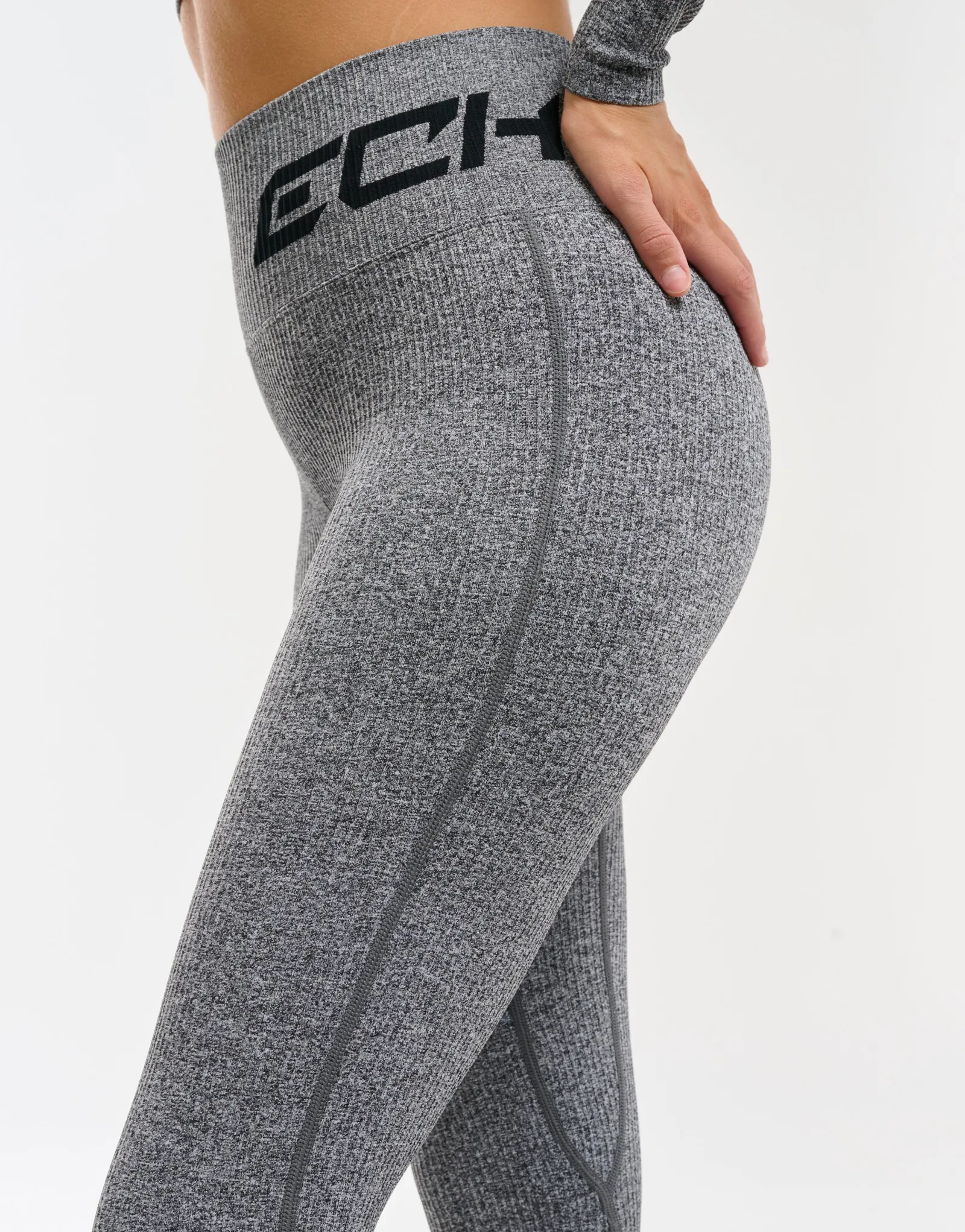 Hot ECHT Arise Comfort Flare Leggings Charcoal