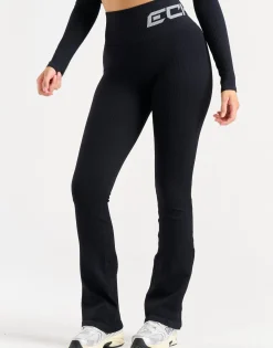 Online ECHT Arise Comfort Flare Leggings Black