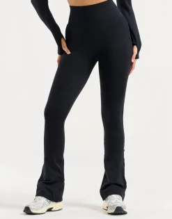 Best ECHT Arise Essential Flare Leggings Black