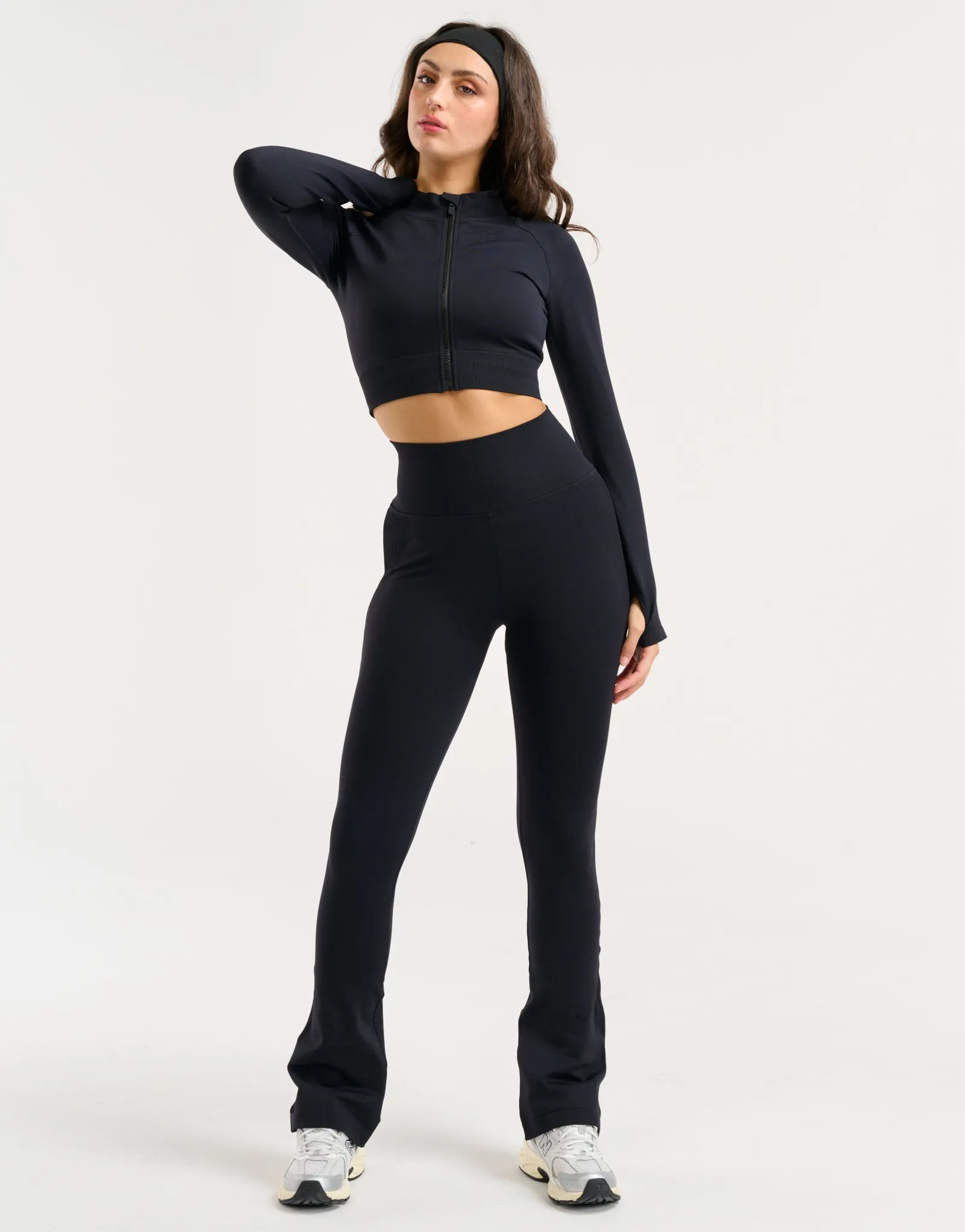 Best ECHT Arise Essential Flare Leggings Black