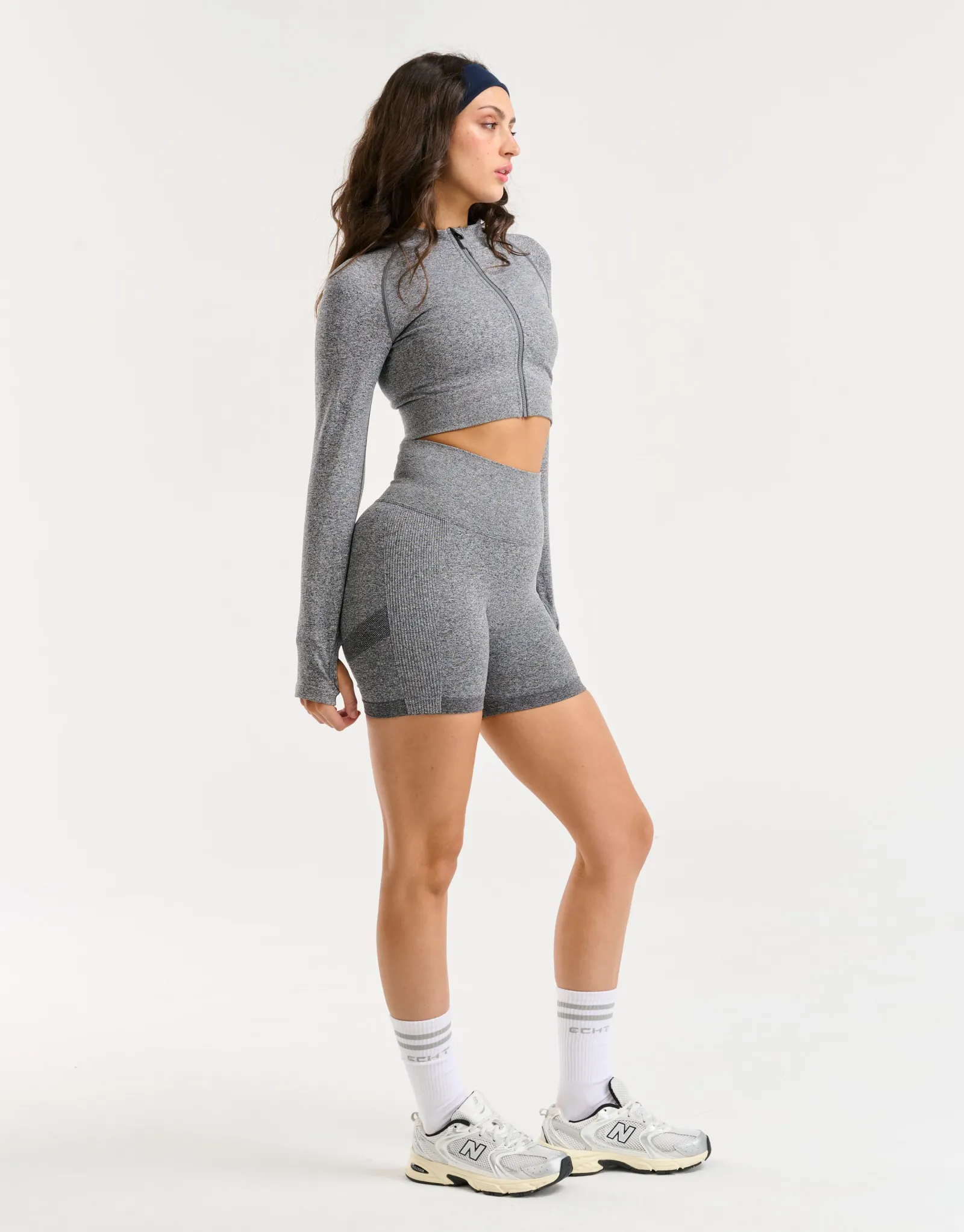Hot ECHT Arise Essential Shorts Charcoal