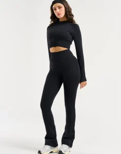 Discount ECHT Arise Essential Zip-Up Long Sleeve Black