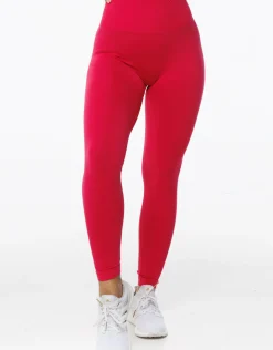 Fashion ECHT Arise Key Leggings Magenta Red