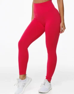 Fashion ECHT Arise Key Leggings Magenta Red