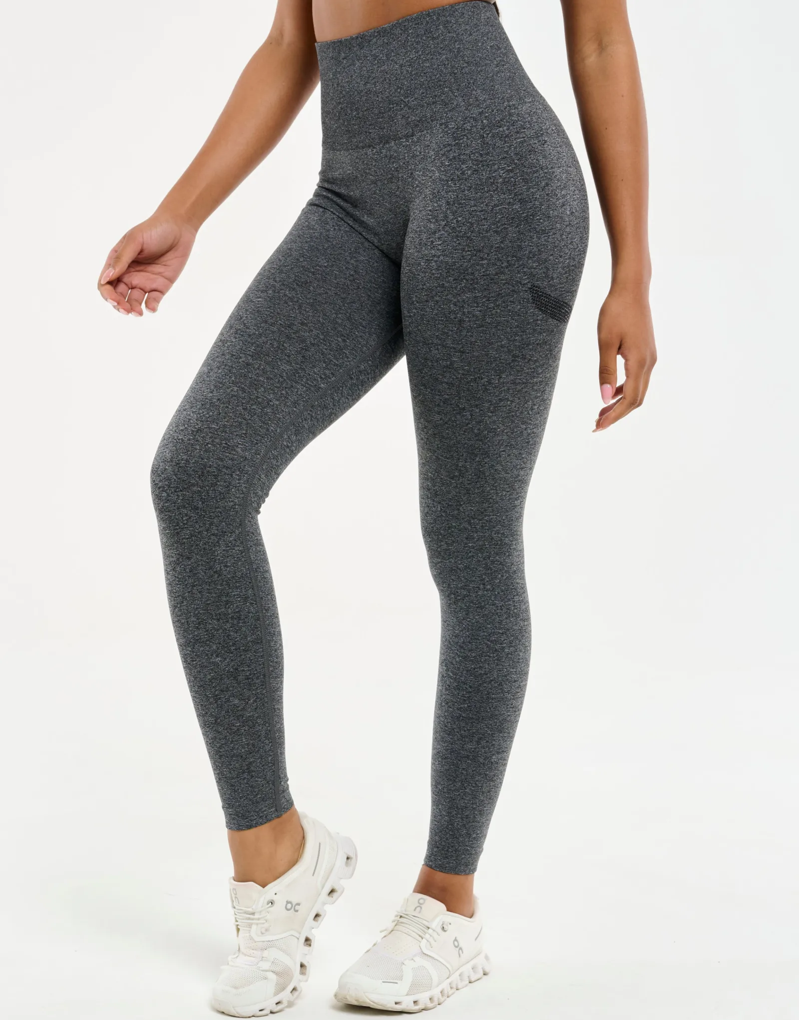 Clearance ECHT Arise Key Seamless Leggings Charcoal Grey