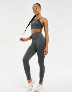 Clearance ECHT Arise Key Seamless Leggings Charcoal Grey