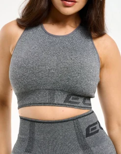 Hot ECHT Arise Return Sports Bra Dark Grey