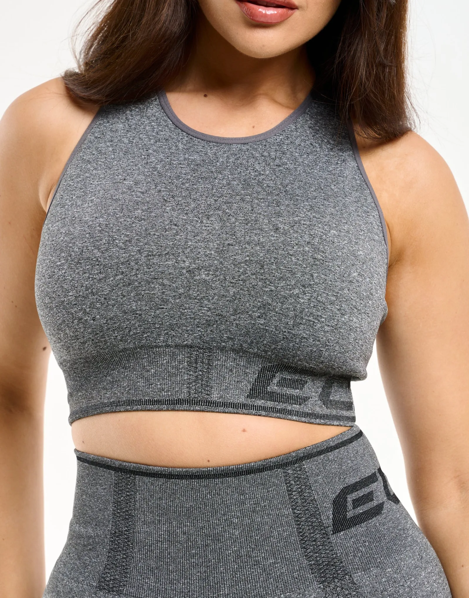 Hot ECHT Arise Return Sports Bra Dark Grey