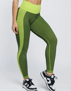 Clearance ECHT Arise Scrunch Leggings V2 Lime
