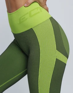 Clearance ECHT Arise Scrunch Leggings V2 Lime