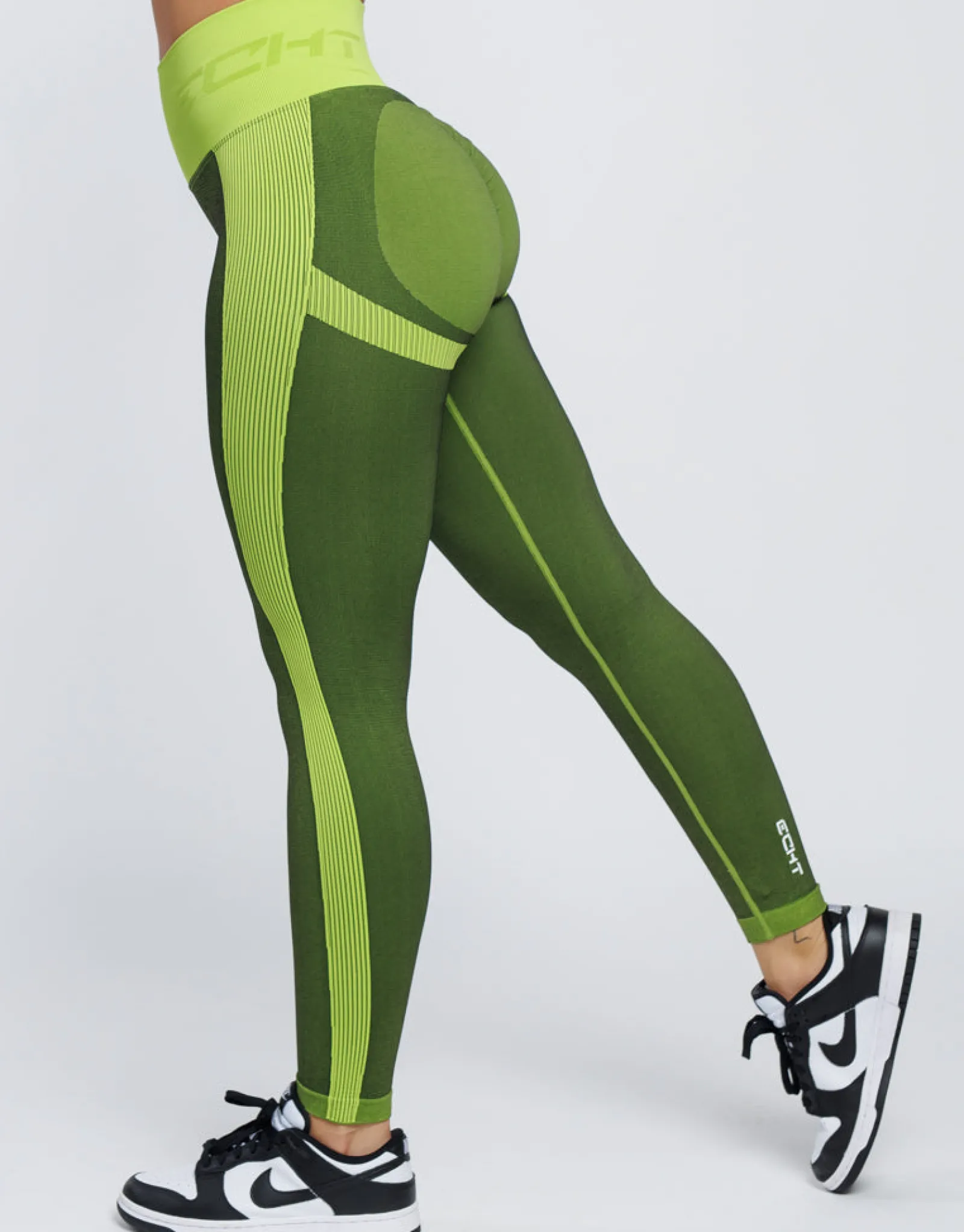 Clearance ECHT Arise Scrunch Leggings V2 Lime