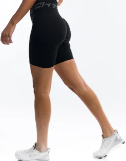 Best ECHT Arise Scrunch Shorts Black