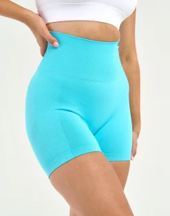 Fashion ECHT Arise Seamless Essential Shorts Baby Blue