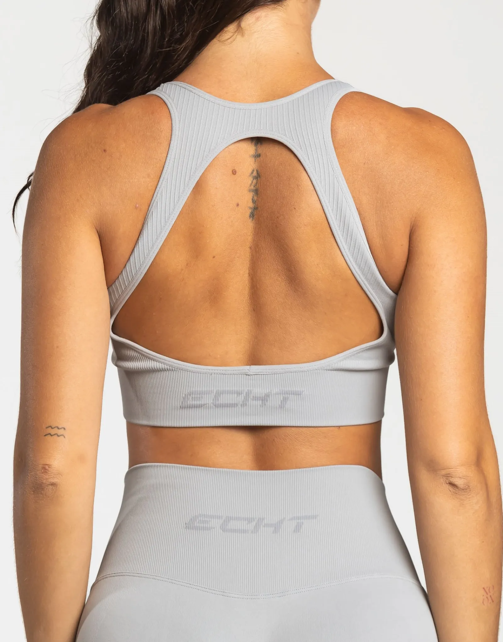 Sale ECHT Arise Seamless Essential Sports Bra Grey