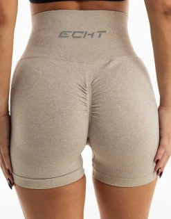 Hot ECHT Arise Seamless Essential Shorts Biscuit