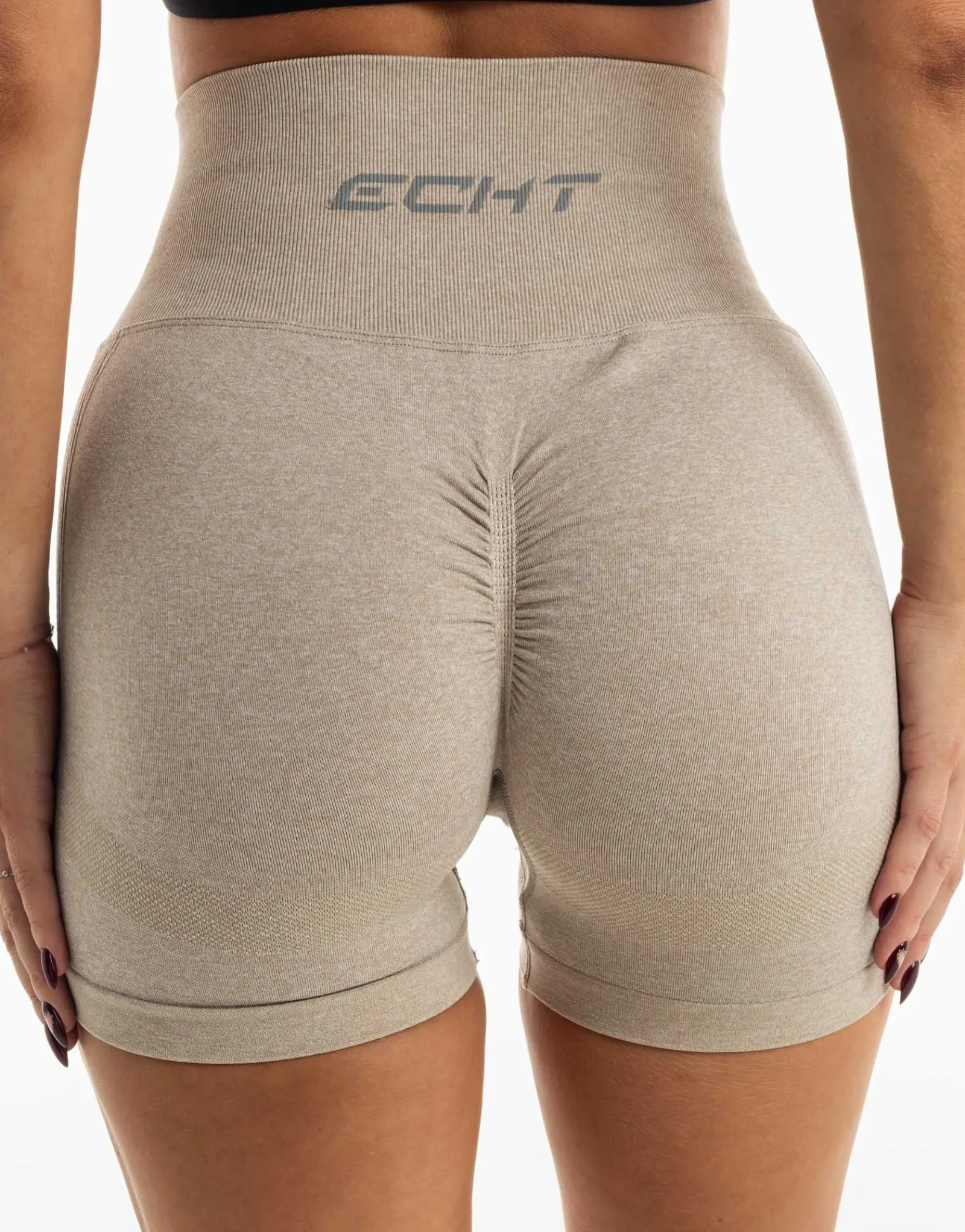 Hot ECHT Arise Seamless Essential Shorts Biscuit