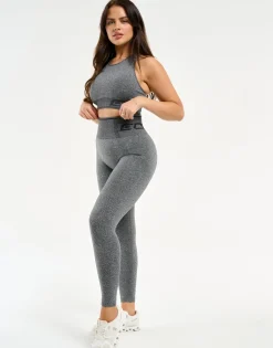 Clearance ECHT Arise Seamless Return Leggings Charcoal Grey