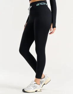 Best ECHT Arise Style Leggings Black with Mint