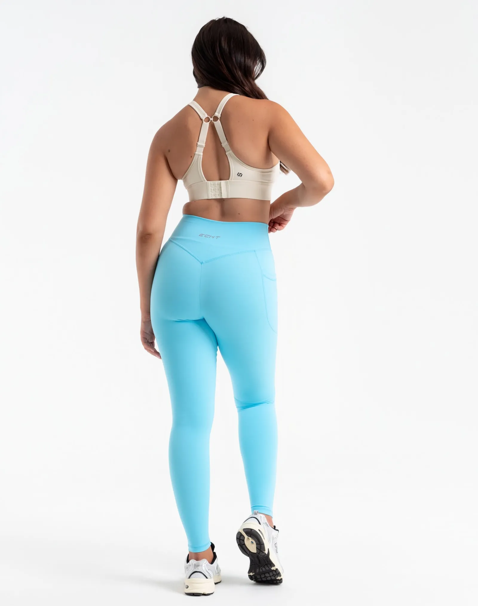 Sale ECHT Ascend Pocket Leggings 28" Baby Blue