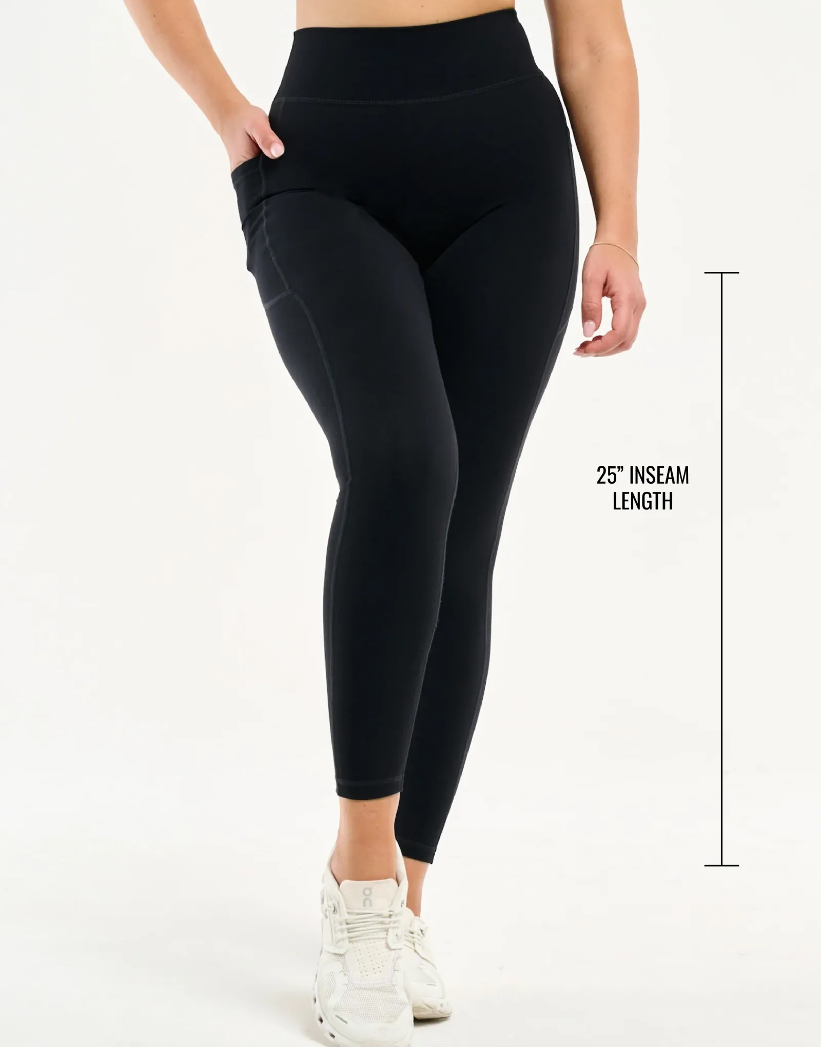 Online ECHT Ascend Pocket Leggings 25" Black