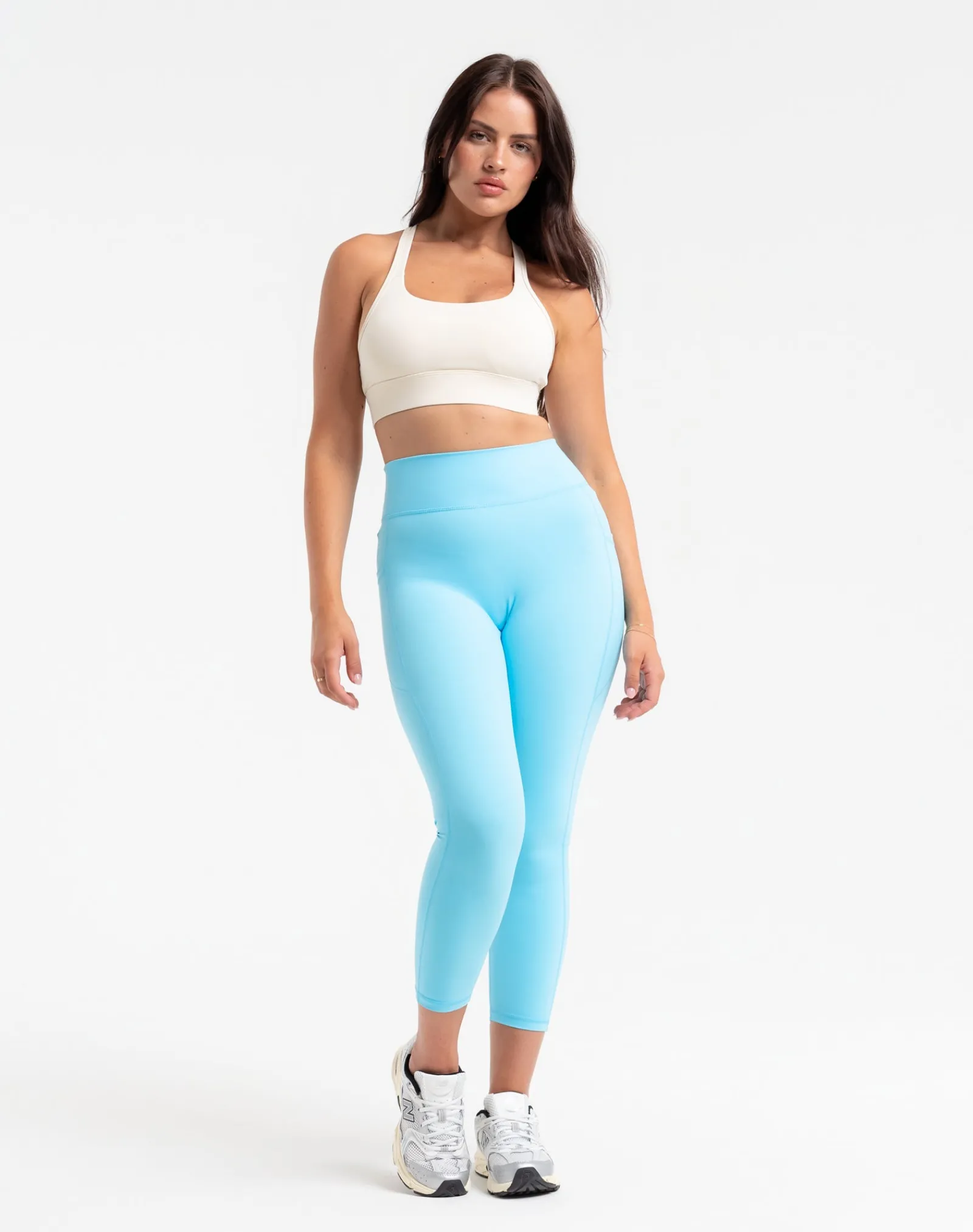 Discount ECHT Ascend Pocket Leggings 23" Baby Blue
