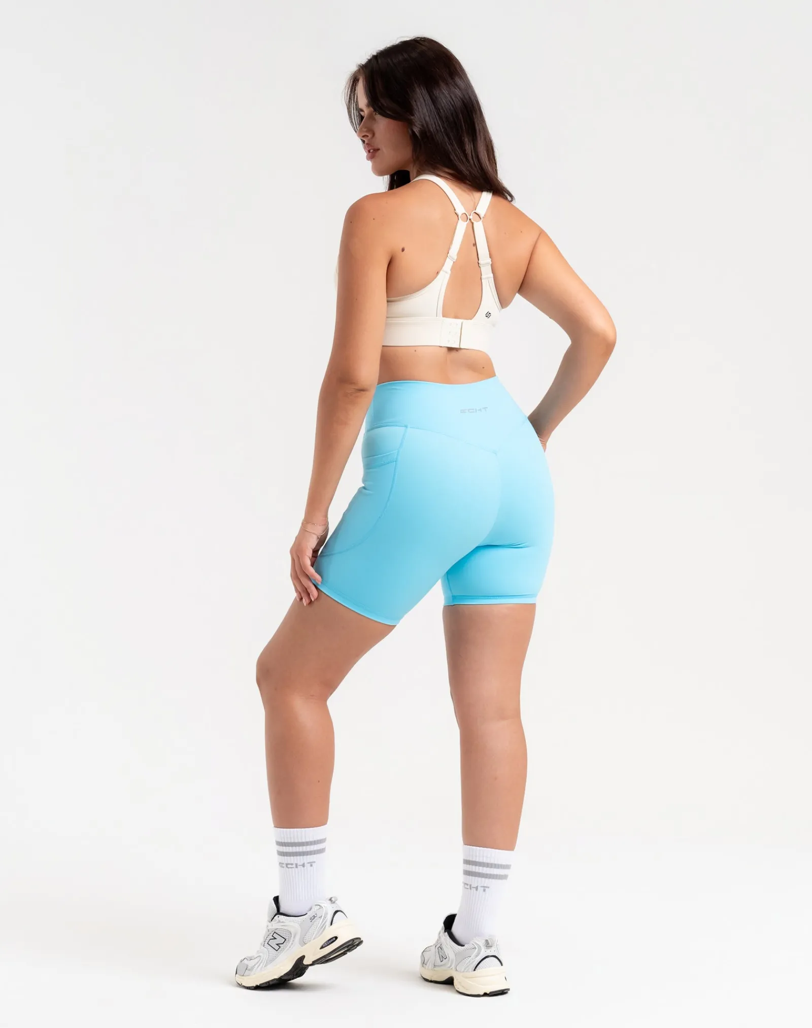 Best ECHT Ascend Pocket Shorts 6" Baby Blue