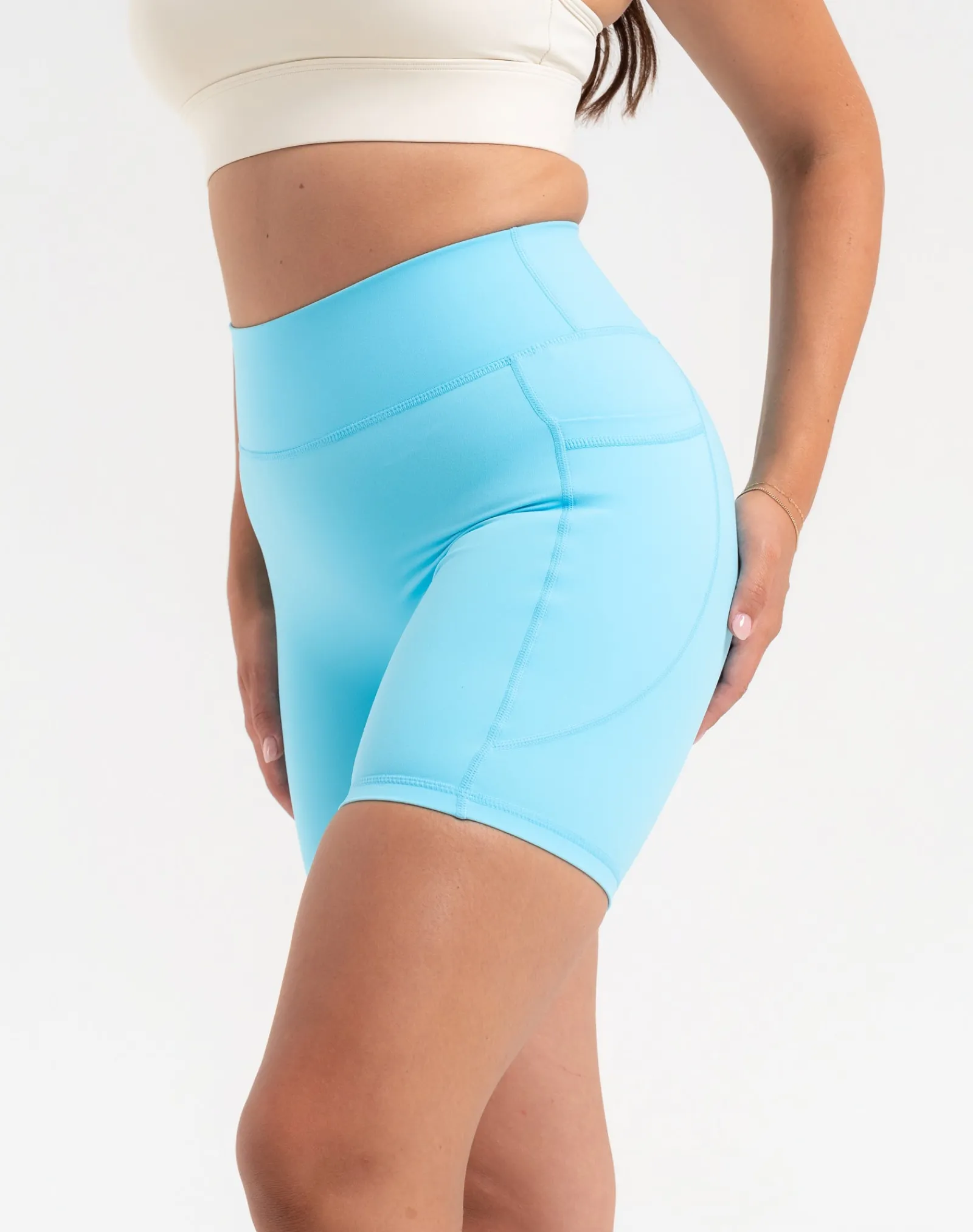 Best ECHT Ascend Pocket Shorts 6" Baby Blue