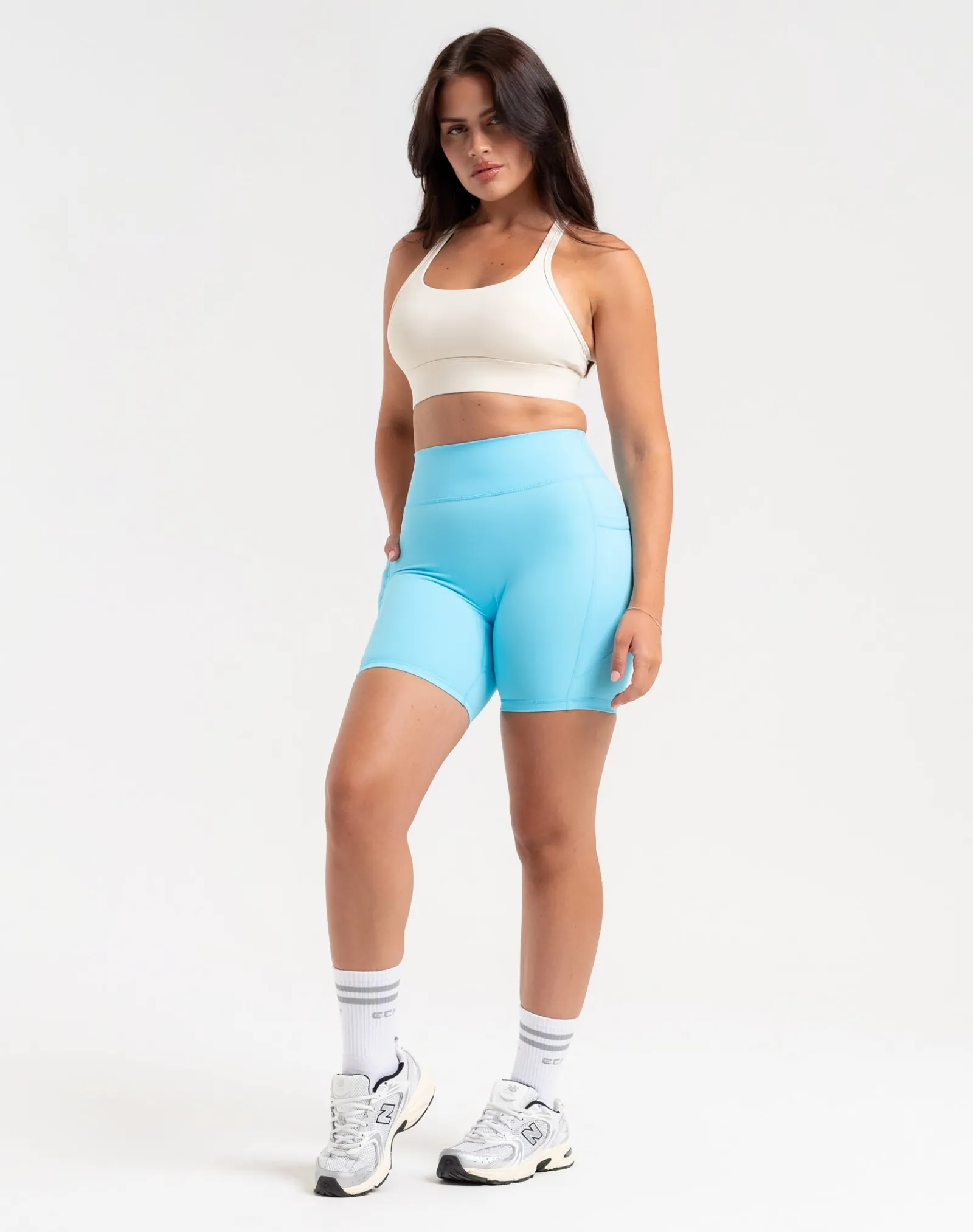 Best ECHT Ascend Pocket Shorts 6" Baby Blue