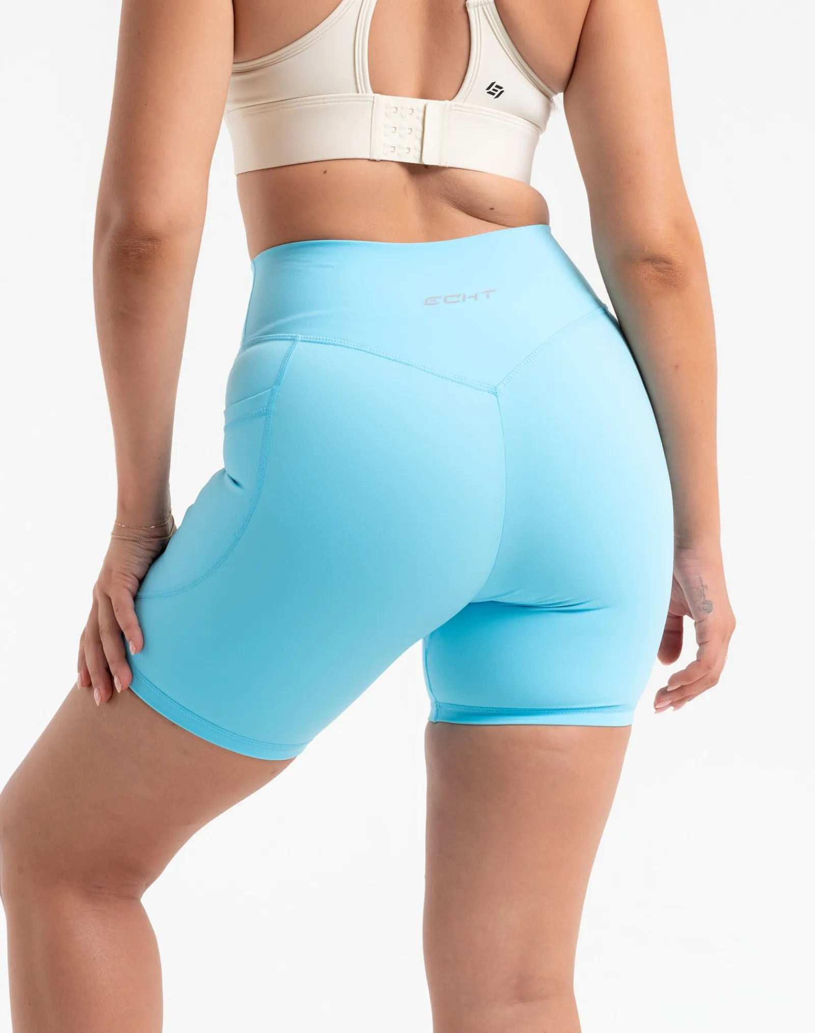 Best ECHT Ascend Pocket Shorts 6" Baby Blue