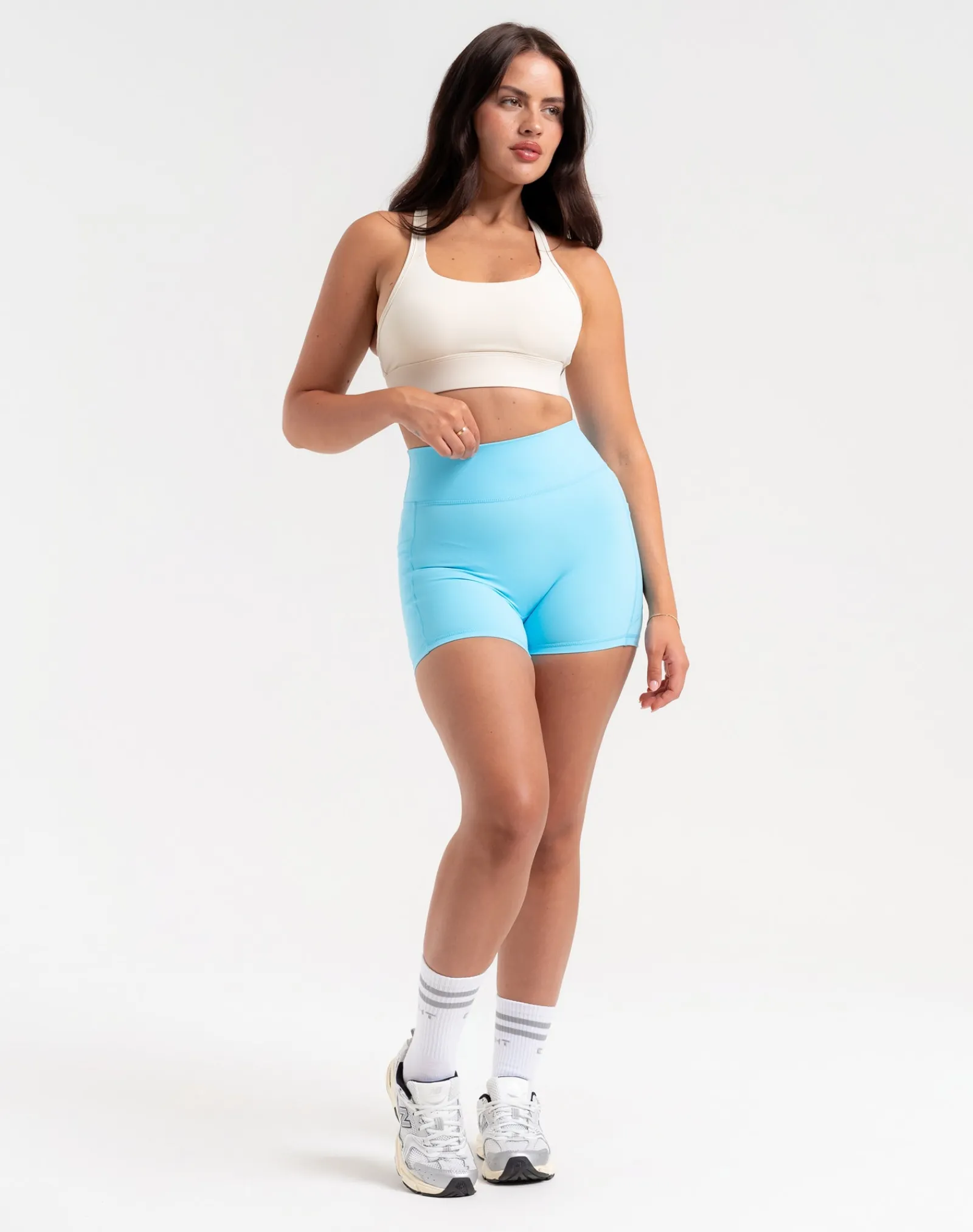 Online ECHT Ascend Pocket Shorts 4" Baby Blue