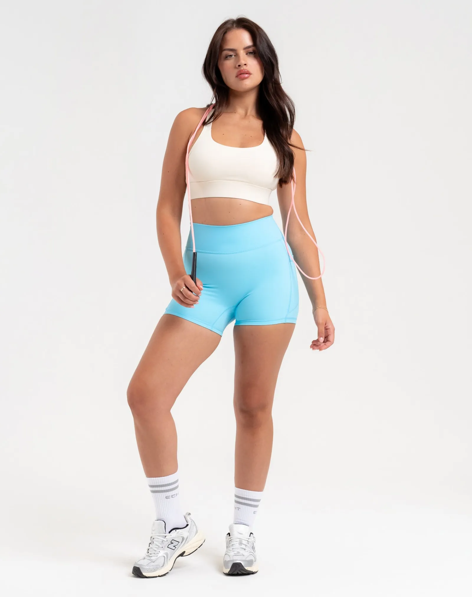 Online ECHT Ascend Pocket Shorts 4" Baby Blue
