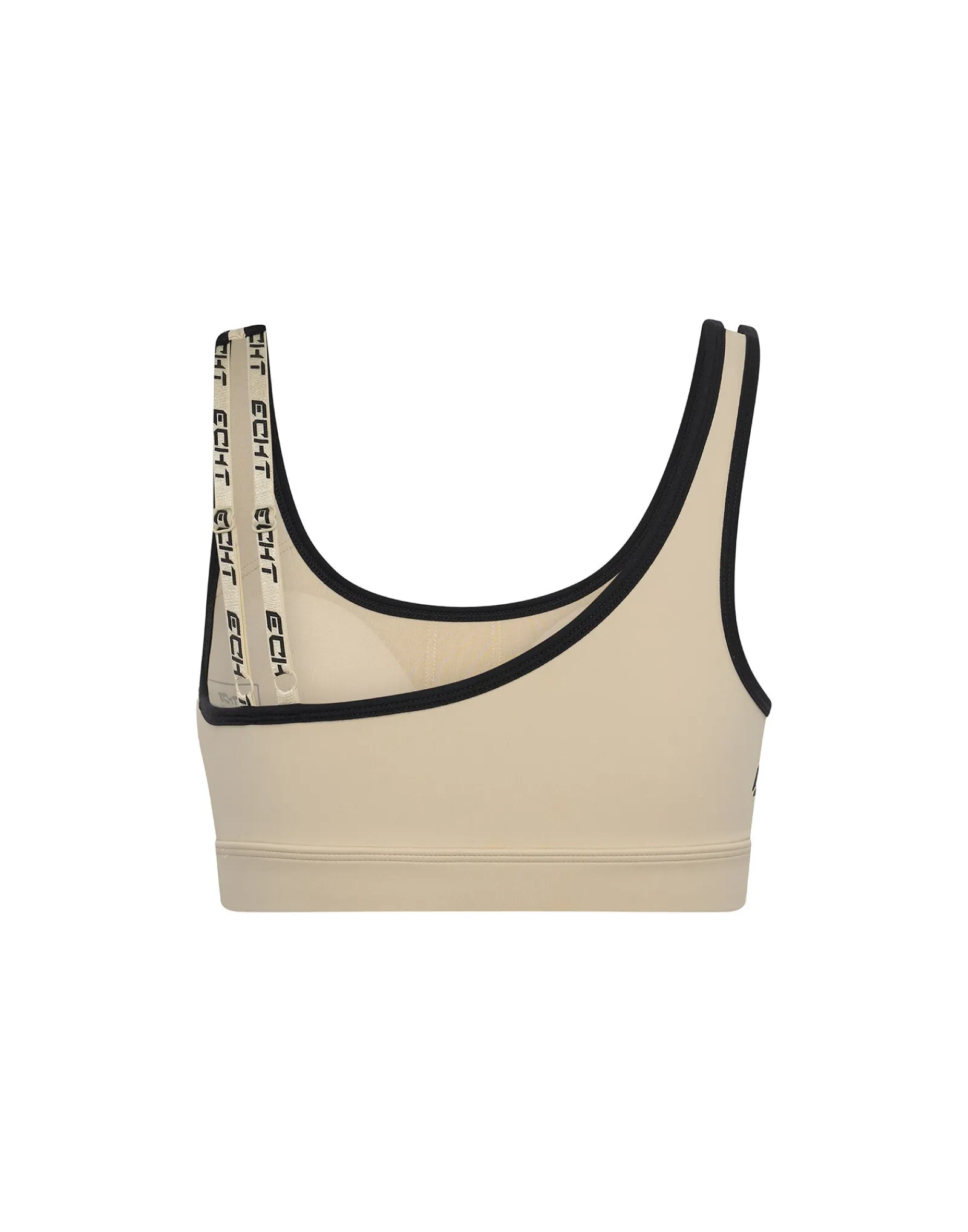 Sale ECHT Asymmetric Sports Bra Taupe