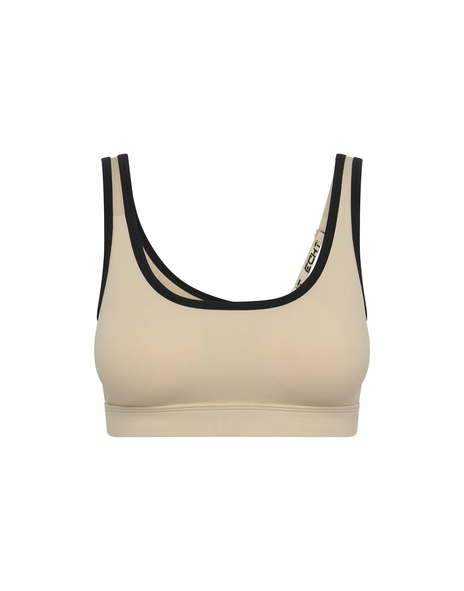 Sale ECHT Asymmetric Sports Bra Taupe
