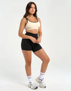 Sale ECHT Asymmetric Sports Bra Taupe