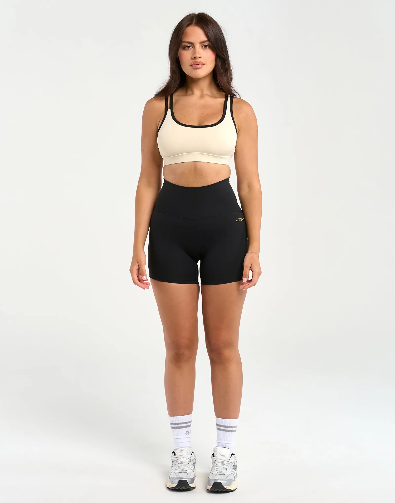 Sale ECHT Asymmetric Sports Bra Taupe