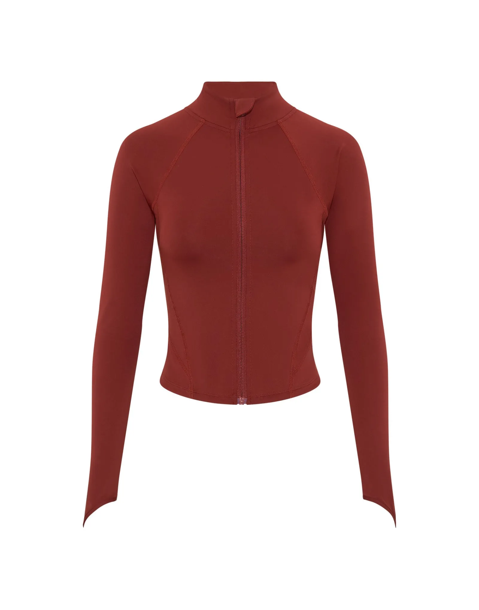 Discount ECHT Athlete Crop Jacket Brown