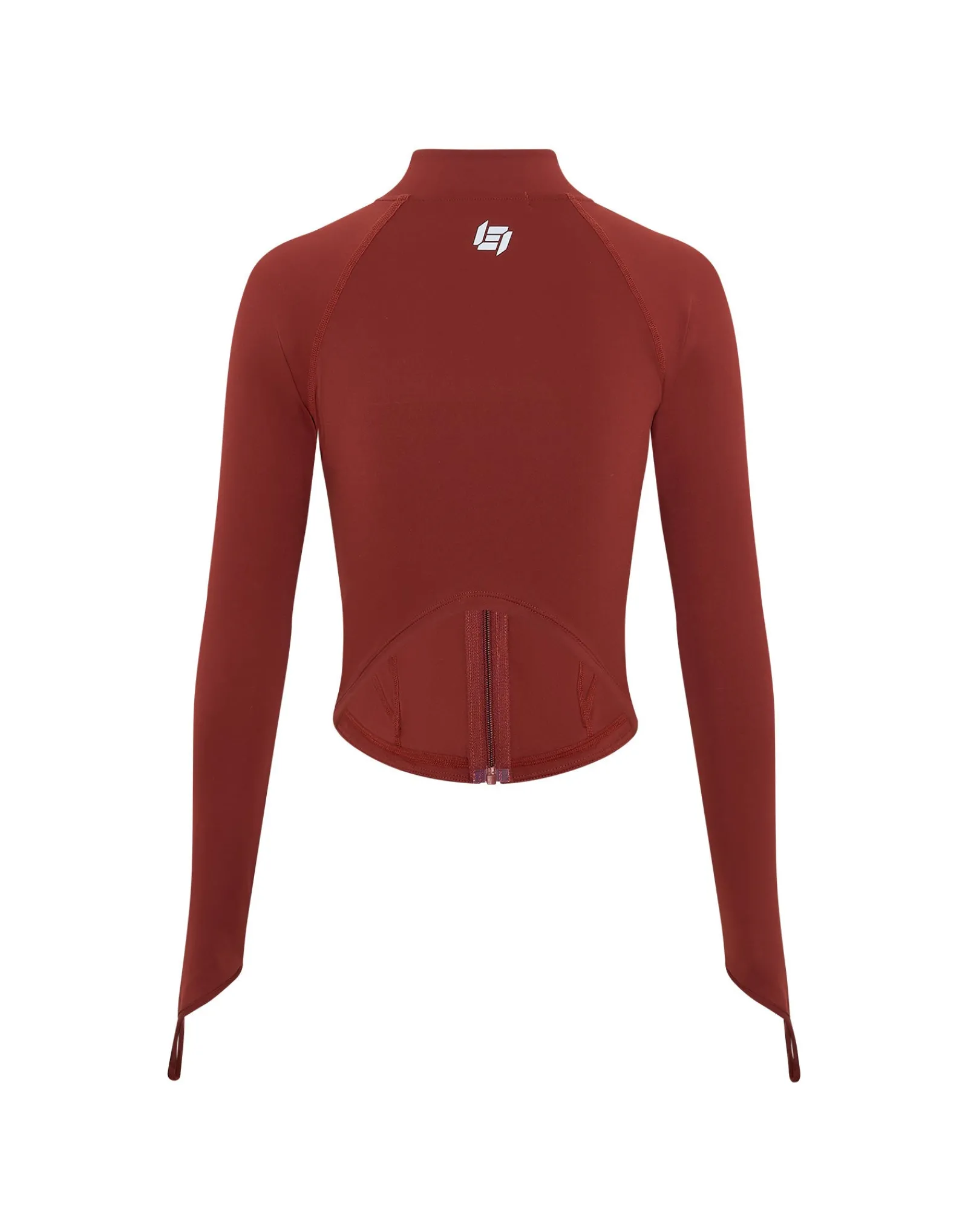 Discount ECHT Athlete Crop Jacket Brown