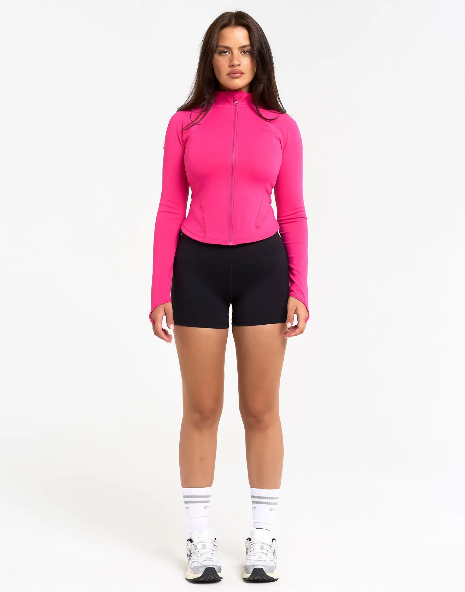 Fashion ECHT Athlete Crop Jacket Pink