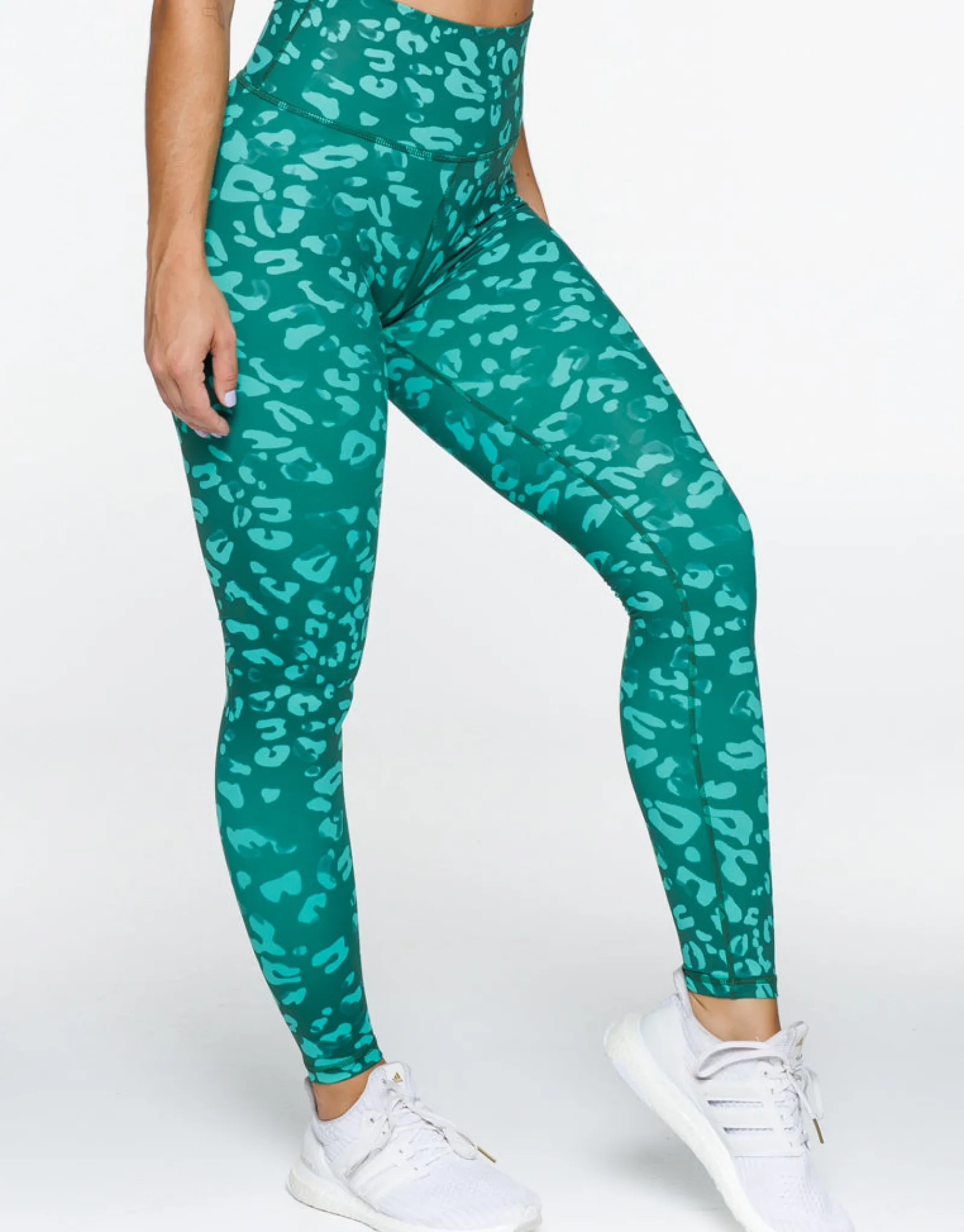 New ECHT Avant Scrunch Leggings Emerald Green