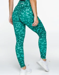 New ECHT Avant Scrunch Leggings Emerald Green