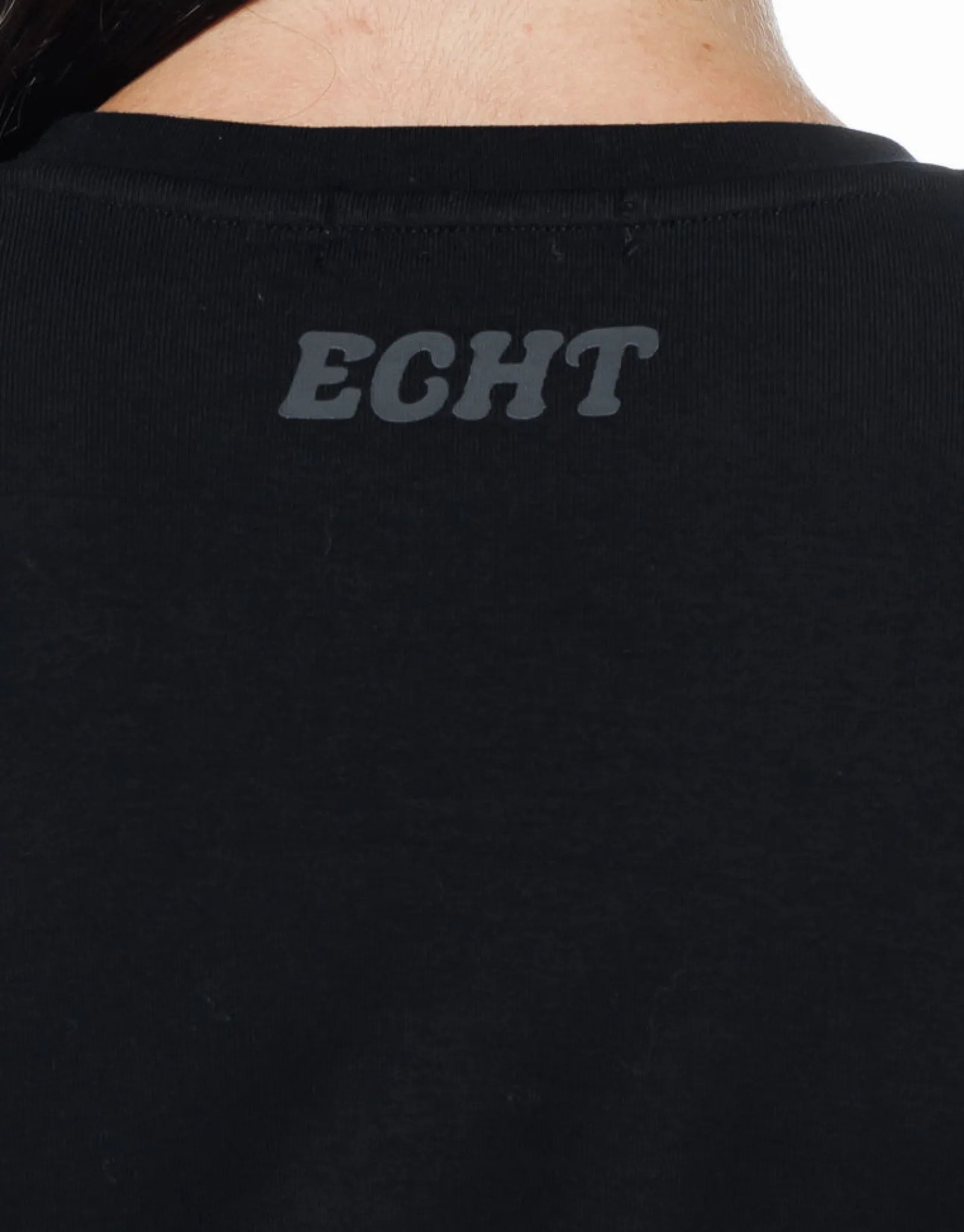 Hot ECHT Basics Baby Tee Black